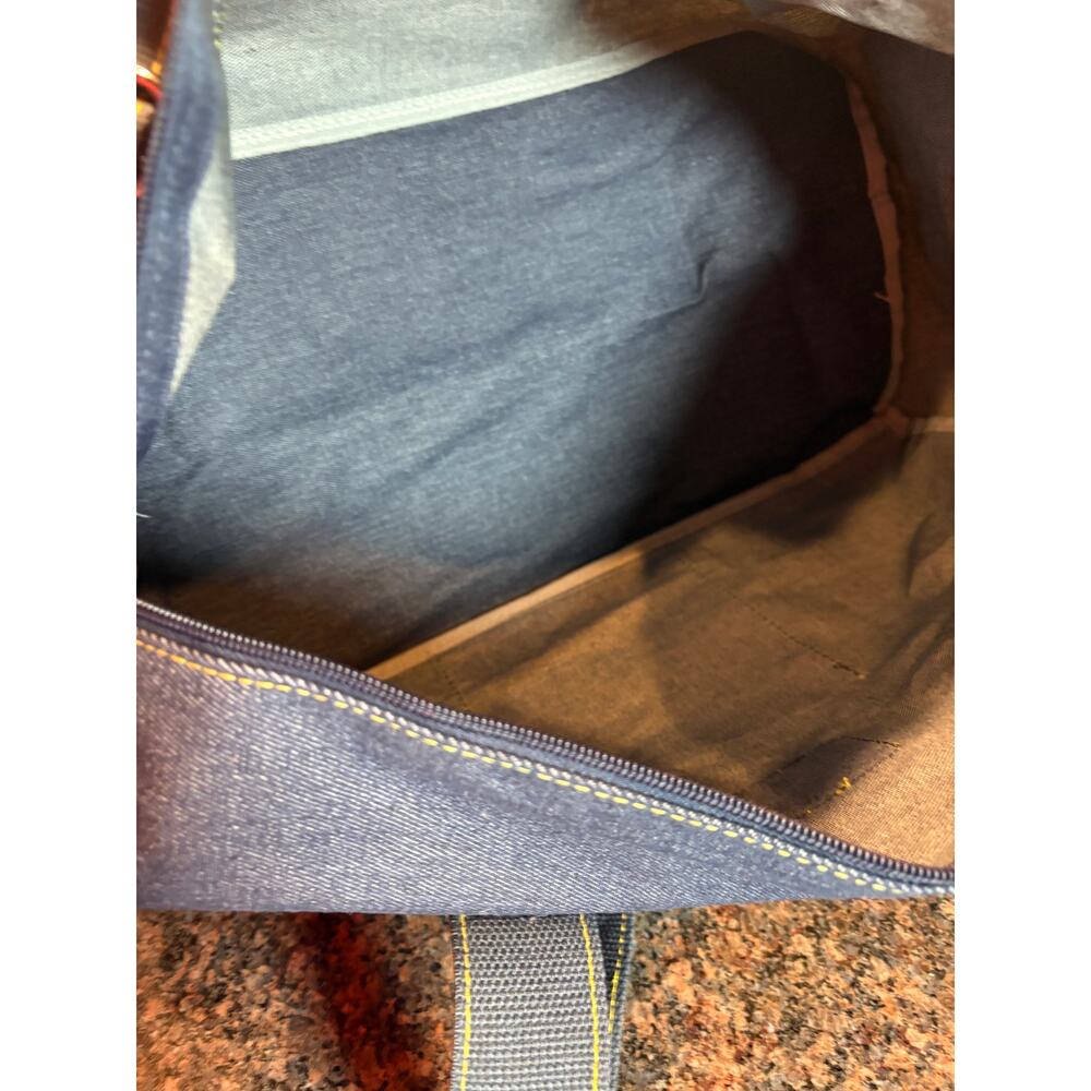 Jean Paul Gaultier pour Vous Denim Weekend Duffel Bag NWOT - Picture 11 of 11